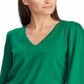 Suéter Ralph Lauren Feminino Manga Longa com Punho de Botão Verde Tamanho P