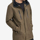 Jaqueta masculina Marc New York Fishtail verde tamanho pequeno