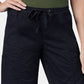 Bermuda feminina Lee Pull on cintura média com cordão - Petite preta tamanho 10 P