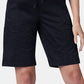 Bermuda feminina Lee Pull on cintura média com cordão - Petite preta tamanho 10 P