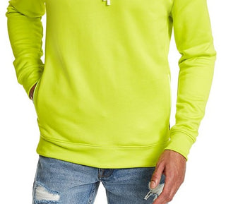 Guss Moletom com capuz masculino com logotipo verde tamanho pequeno