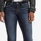 Calça jeans skinny feminina Suki Curvy Fit da Silver Jeans Co., azul, tamanho 27