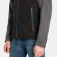Jaqueta esportiva masculina Michael Kors Fitness Workout preta tamanho XX-G