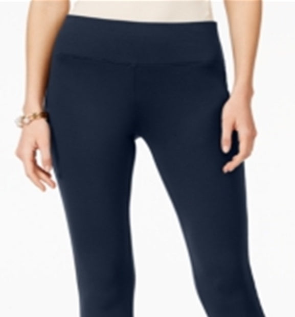 Leggings femininas sem costura INC Iternational Concepts, azul, tamanho 14X4