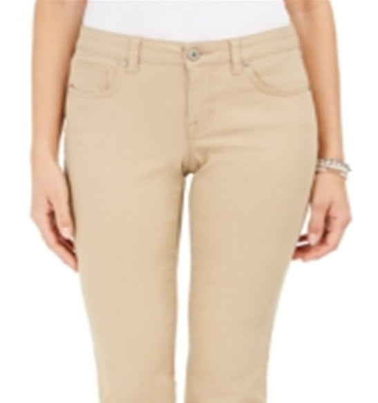 Jeans Bootcut com Controle de Barriga Petite Feminino Style &amp; Co, Marrom, Tamanho 8 P