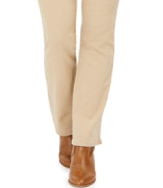 Jeans Bootcut com Controle de Barriga Petite Feminino Style &amp; Co, Marrom, Tamanho 8 P