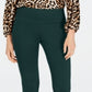 Leggings femininas sem costura INC Iternational Concepts, verde, tamanho 14, pequena