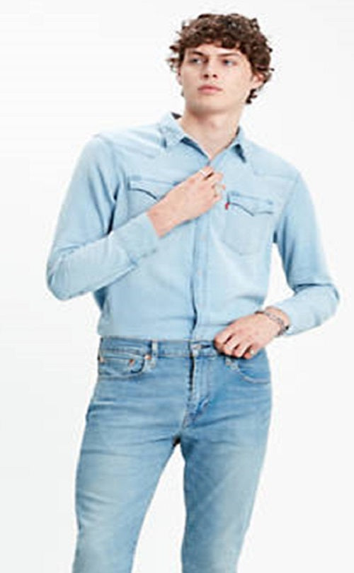 Calça Jeans Levi's 512 Slim Taper Masculina Azul Tamanho 29X32