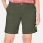 Shorts femininos com bolso duplo e punho, estilo &amp; co, verde, tamanho 16