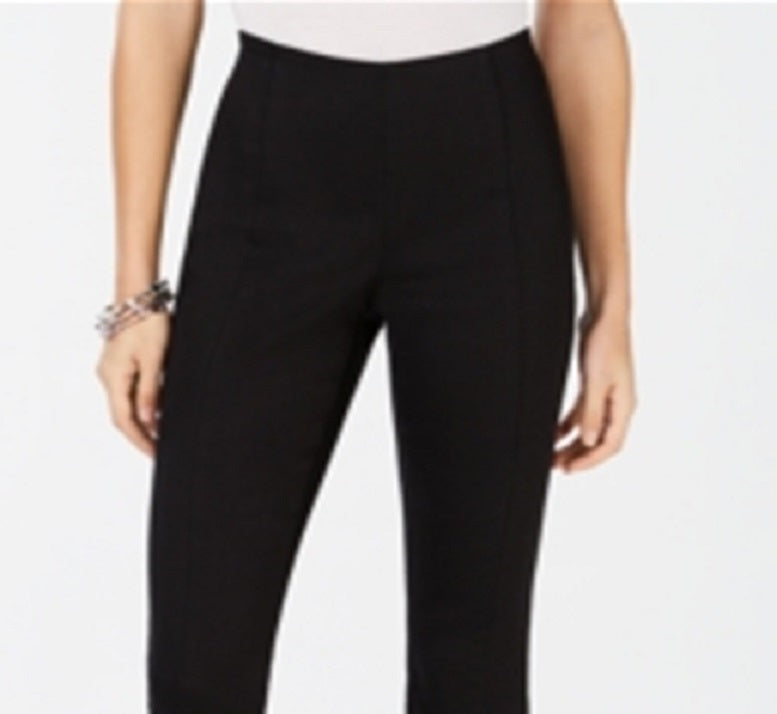 Calça jeans skinny feminina INC Iternational Concepts, preta, tamanho 2