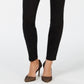 Calça jeans skinny feminina INC Iternational Concepts, preta, tamanho 2