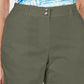Shorts Curvo Feminino Karen Scott Verde Tamanho 6