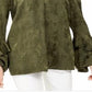 Blusa Feminina Michael Kors Bordada Verde Tamanho Médio