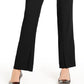 Calça Alfani Feminina Lisa Boot Cut Preta Tamanho 14