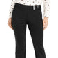 Calça skinny feminina Alfani preta tamanho 6