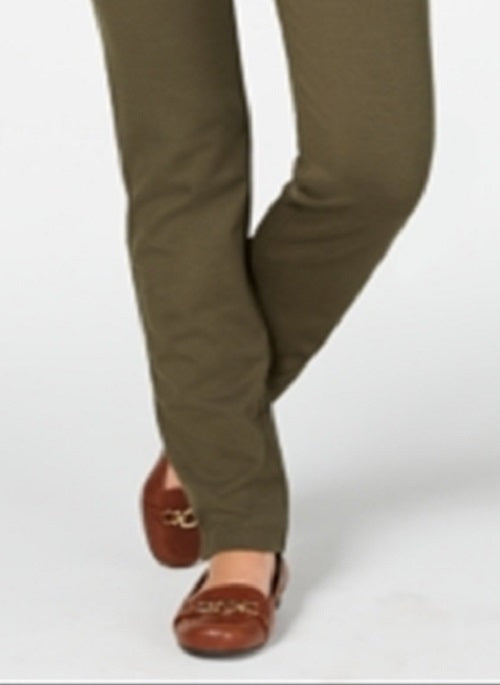 Calça Ponte Feminina Cambridge Pull-on Charter Club Verde Tamanho 16