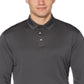 Polo de manga comprida masculino PGA Tour, preto, tamanho extragrande