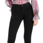 Calça jeans feminina skinny com controle de barriga, da INC Iternational Concepts, preta, tamanho 2