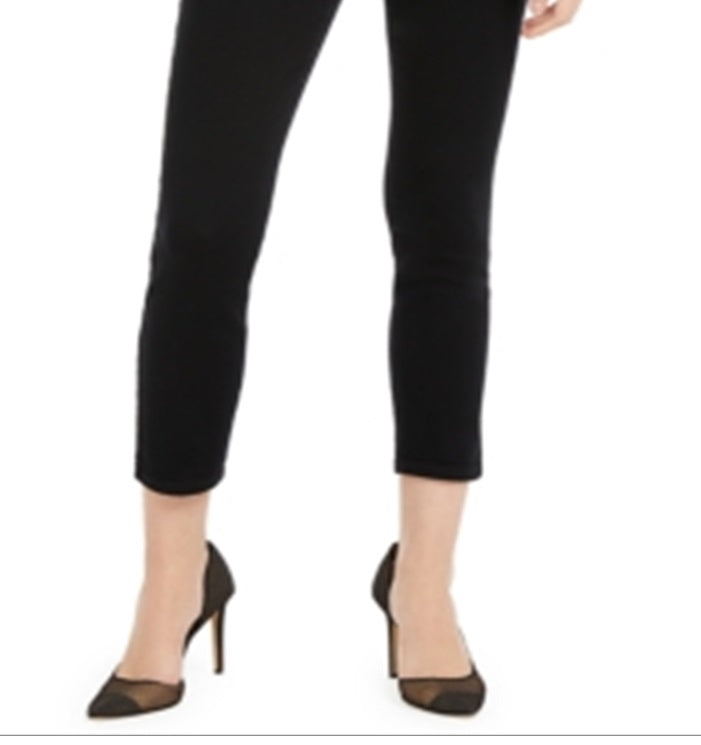 Calça jeans feminina skinny com controle de barriga, da INC Iternational Concepts, preta, tamanho 2