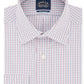 Camisa social xadrez Eagle Masculina Classic Regular Fit, sem passar a ferro, gola elástica, vermelha, tamanho GG