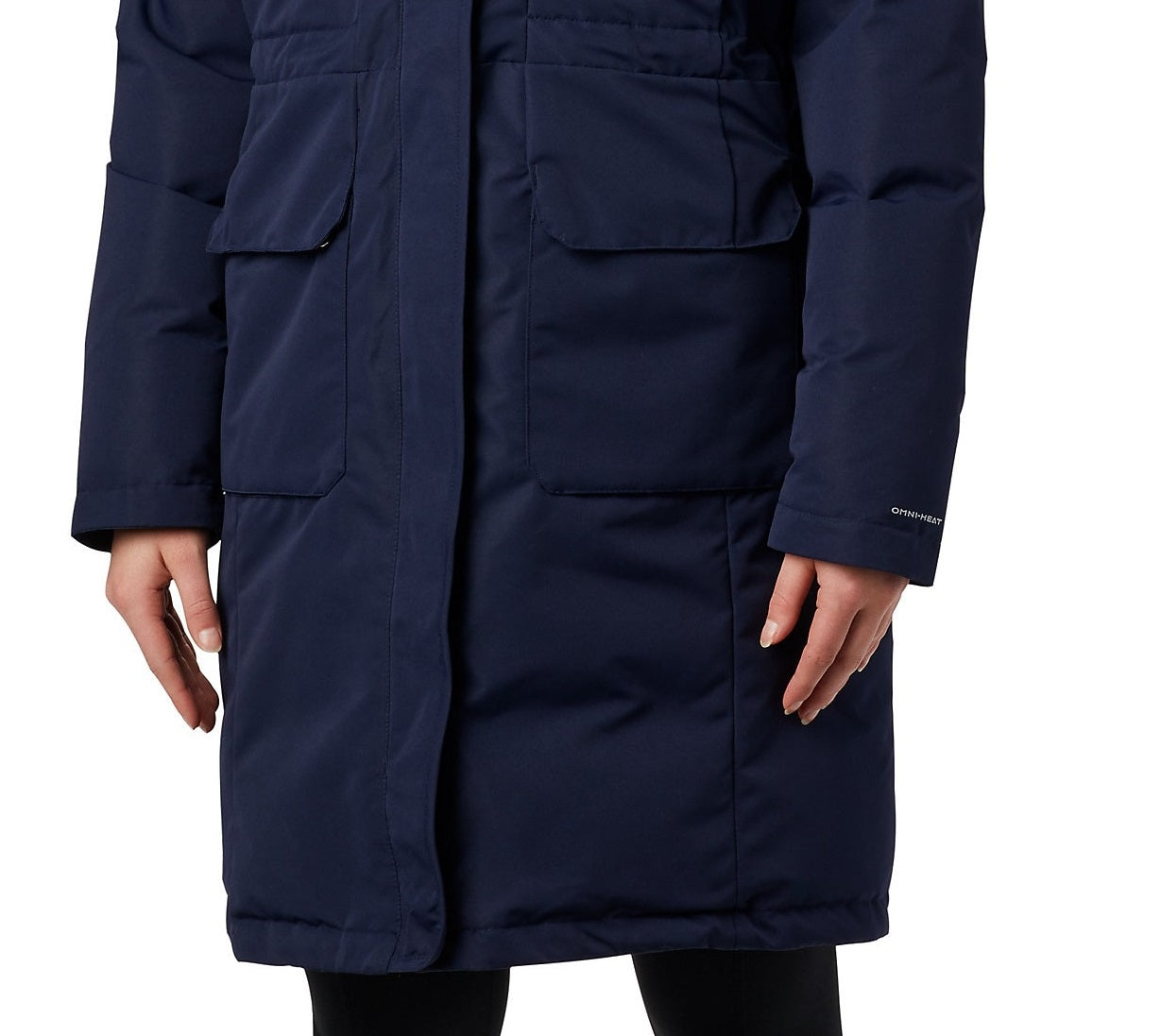 Jaqueta Columbia South Canyon Down Parka Feminina Azul Tamanho X-G