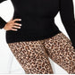 Suéter de gola alta de cashmere feminino Charter Club Plus, preto, tamanho 2X