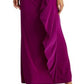 Vestido Ralph Lauren Feminino com Babados e Mangas Flutter, Roxo, Tamanho 6