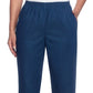 Calça jeans feminina Alfred Dunner Classics Pull on, azul, tamanho 6P
