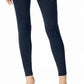 Leggings femininas sem costura INC International Concepts, azul, tamanho 0, pequena