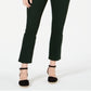 Jeans feminino slim com controle de barriga estilo &amp; co, verde, tamanho 14
