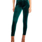 Calça skinny de veludo feminina INC International Concepts, verde, tamanho 10