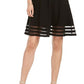 Jessica Howard Jaqueta Feminina Illusion Detail Fit &amp; Flare Preta Tamanho 12