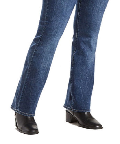 Calça jeans Levi's 715 Vintage Boot Cut feminina, azul, tamanho 31x32