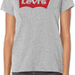 Camiseta Levi's Slim Logo Graphic Feminina Cinza Tamanho Grande