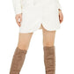 Vestido blazer com cinto Karlie feminino GUESS, branco, tamanho 0