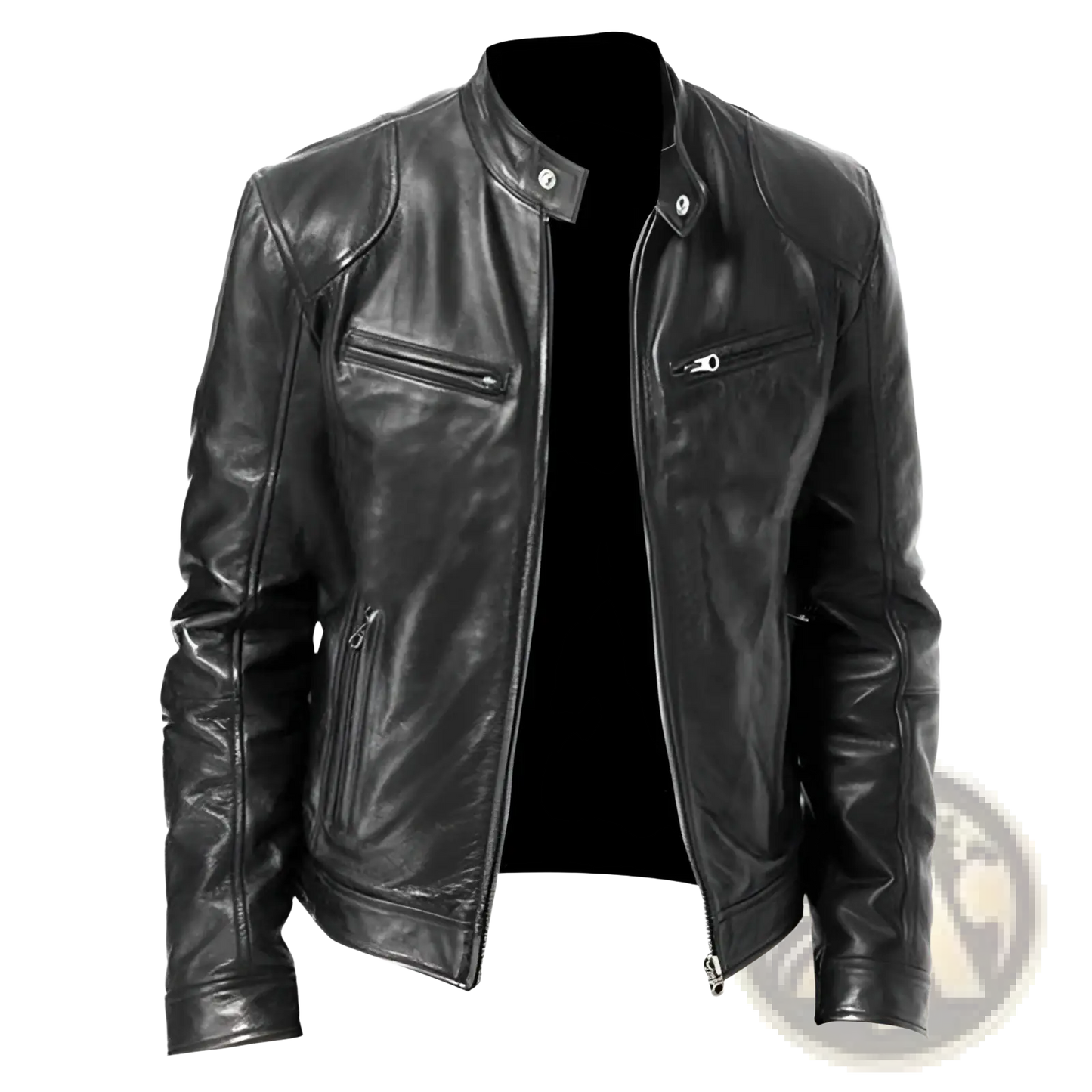 PU Leather Jacket Slim Leather Jacket