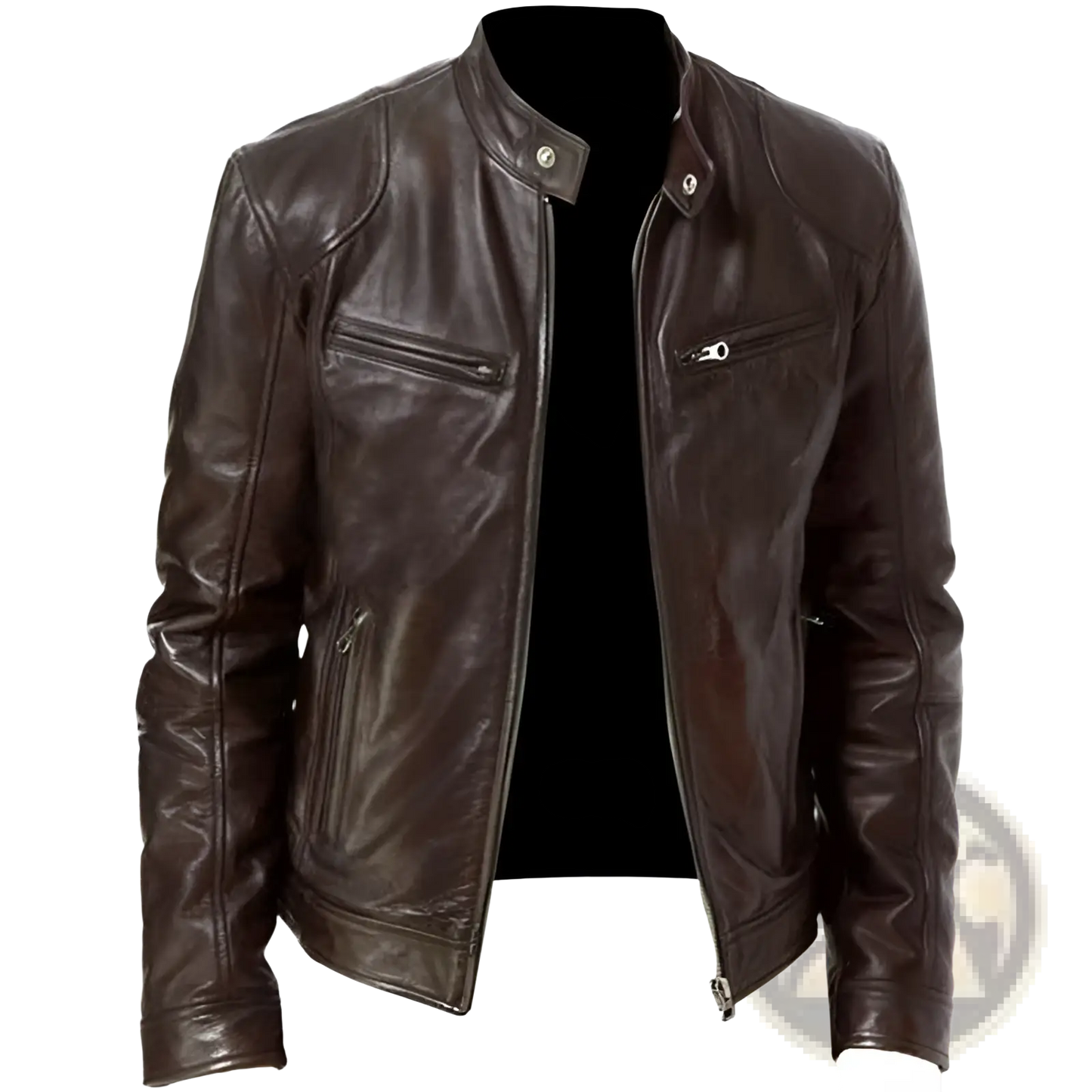 PU Leather Jacket Slim Leather Jacket
