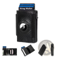 Slim Rfid Carbon Fiber Pop Up Card Wallet with Money Clip