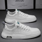 Men's Casual Suede and Leather Slip-on Sneakers