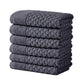 Cotton Diamond Waffle Weave Bath Towel Set - Grayson Collection