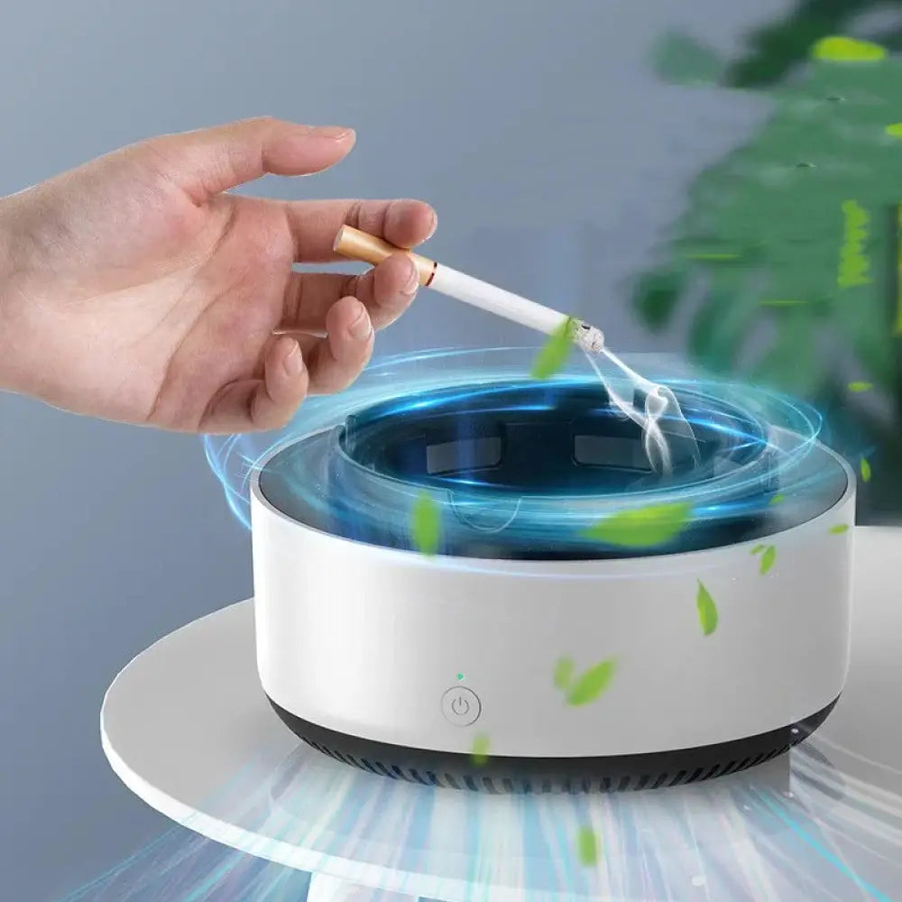 Anion Smart Smoke Purifying Portable Ashtray