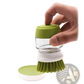 Soap Dispensing Dish Brush with Non Slip Storage Base