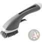 Soap Dispensing Dish Brush with Non Slip Storage Base