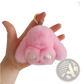Soft Fluffy Bunny Faux Fur Plush Keychain Accessory