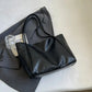 Large Faux Leather Minimalist Commuter Tote Bag