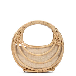 Solana Bamboo Straw Satchel