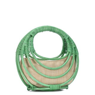 Solana Bamboo Straw Satchel