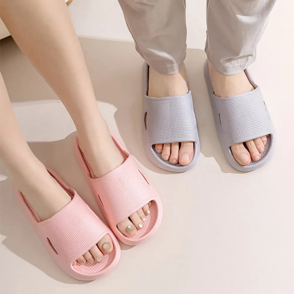 Thick Sole Non Slip Cushioned Home Slides