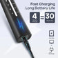 Sonic Electric Toothbrush 5 Modes Rechargeable Black