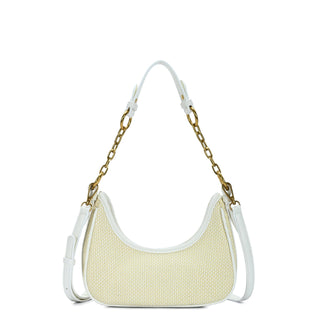 Soraya Straw Shoulder Bag